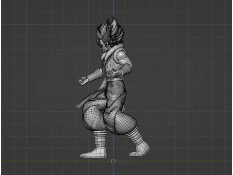 Gogeta - Dragonball Super 3D Model