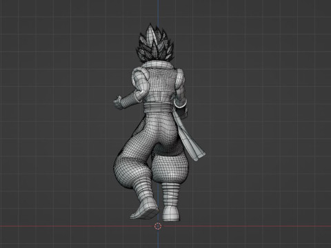 Gogeta - Dragonball Super Modelo 3D