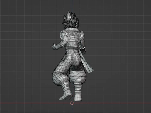 Gogeta - Dragonball Super 3D Model