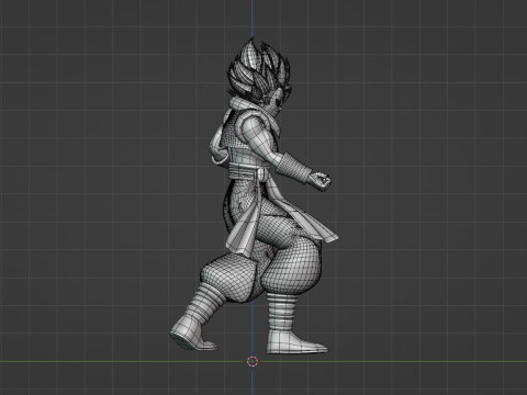Gogeta - Dragonball Super Modelo 3D