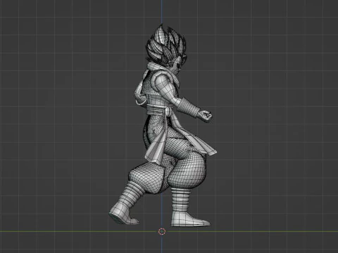 Gogeta - Dragonball Super 3D Model