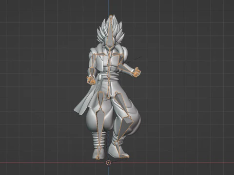 Gogeta - Dragonball Super 3D Model