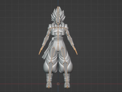 Gogeta - Dragonball Super Modelo 3D
