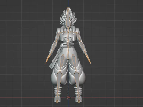 Gogeta - Dragonball Super 3D Model