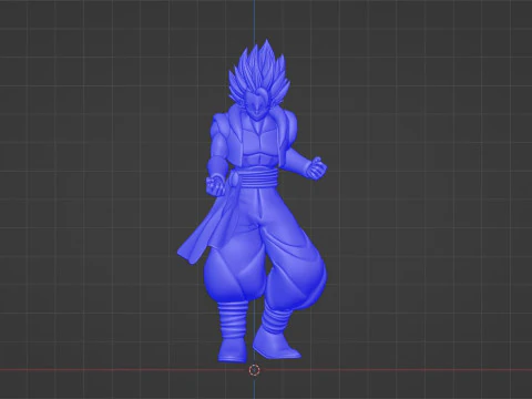 Gogeta - Dragonball Super 3D Model