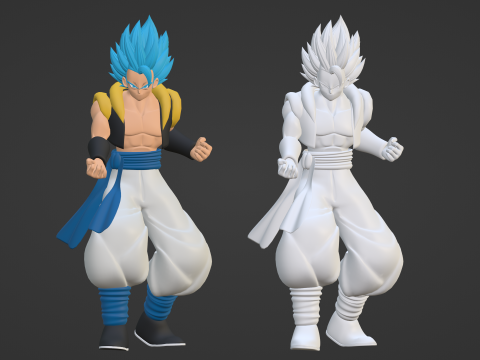 Gogeta - Dragonball Super Modelo 3D