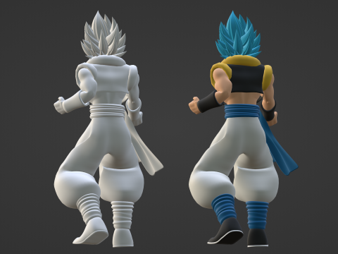Gogeta - Dragonball Super Modelo 3D