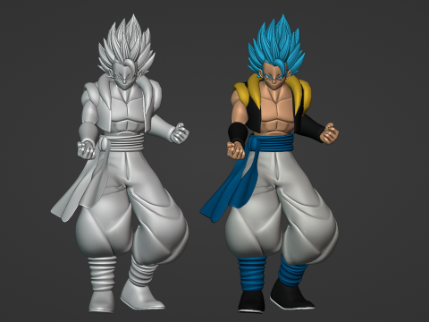 Gogeta - Dragonball Super Modelo 3D