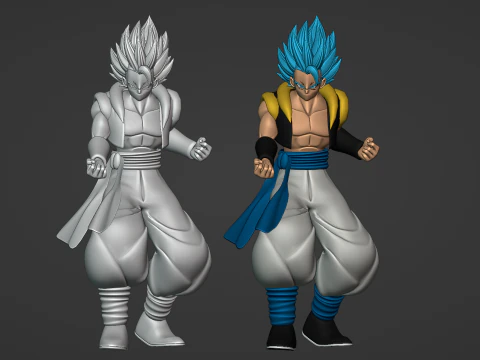 Gogeta - Dragonball Super 3D Model