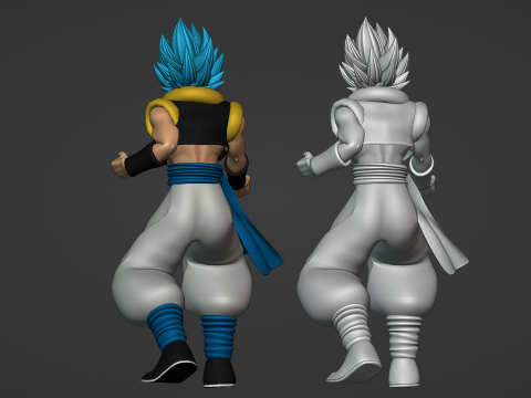 Gogeta - Dragonball Super Modelo 3D