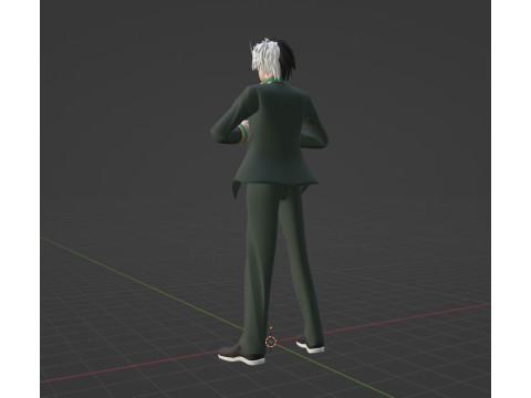 Haruka Sakura - WIND BREAKER Modelo 3D
