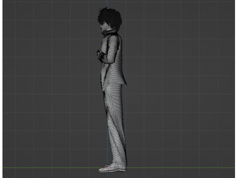 Haruka Sakura - WIND BREAKER Modelo 3D