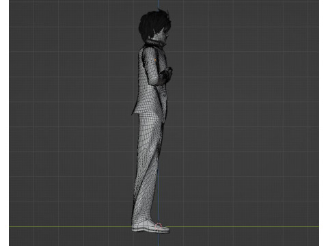 Haruka Sakura - WIND BREAKER Modelo 3D