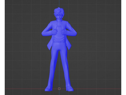 Haruka Sakura - WIND BREAKER Modelo 3D