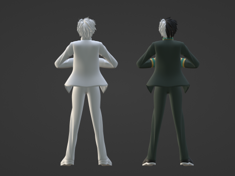 Haruka Sakura - WIND BREAKER Modelo 3D