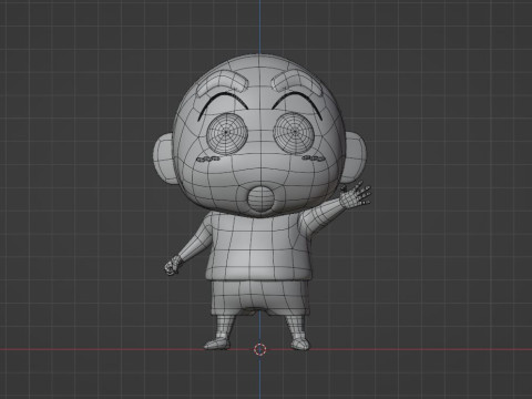 Shinchan - Crayon Shinchan Modèle 3D