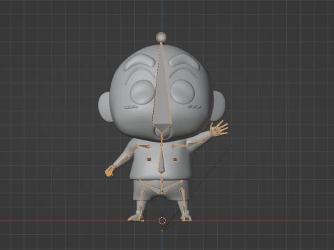 Shinchan - Crayon Shinchan 3D Model