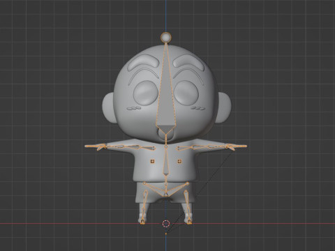Shinchan - Crayon Shinchan Modèle 3D