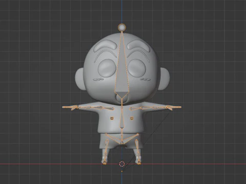 Shinchan - Crayon Shinchan 3D Model