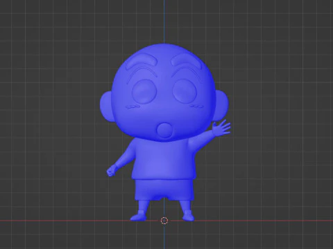 Shinchan - Crayon Shinchan 3D Model