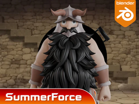 Senshi - Delicious in Dungeon 3D Model