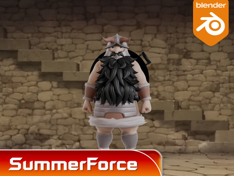 Senshi - Delicious in Dungeon 3D 모델