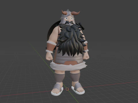 Senshi - Delicious in Dungeon 3D Model