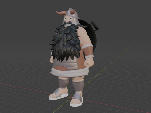 Senshi - Delicious in Dungeon 3D Model