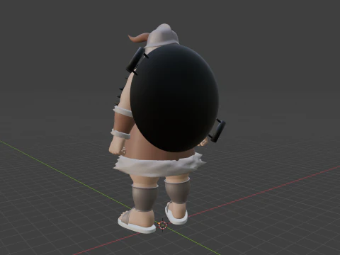 Senshi - Delicious in Dungeon 3D Model