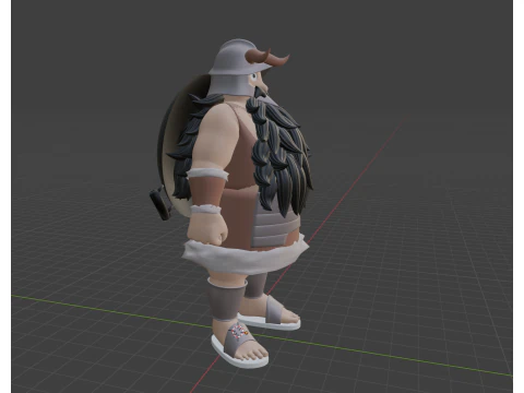 Senshi - Delicious in Dungeon 3D Model