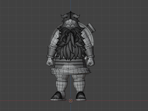 Senshi - Delicious in Dungeon 3D 모델