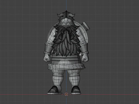 Senshi - Delicious in Dungeon 3D Model