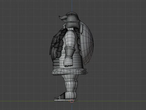 Senshi - Delicious in Dungeon 3D Model