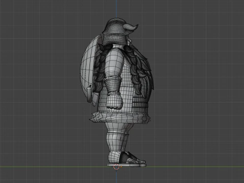 Senshi - Delicious in Dungeon 3D Model