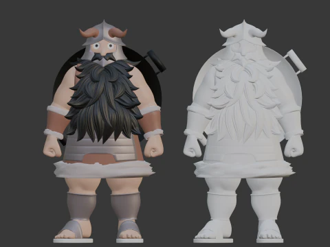 Senshi - Delicious in Dungeon 3D Model
