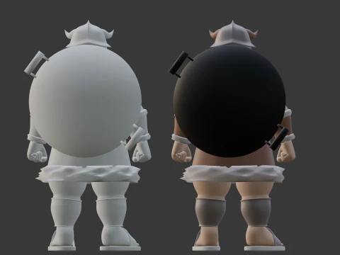 Senshi - Delicious in Dungeon 3D Model