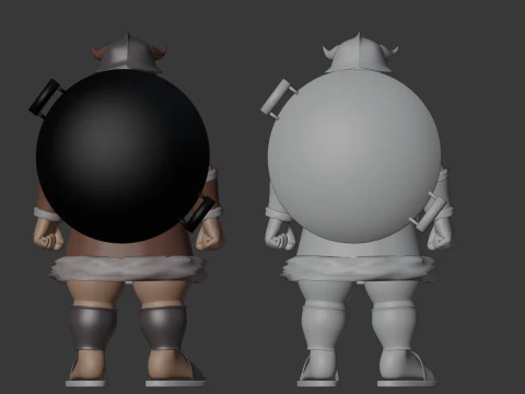 Senshi - Delicious in Dungeon 3D Model
