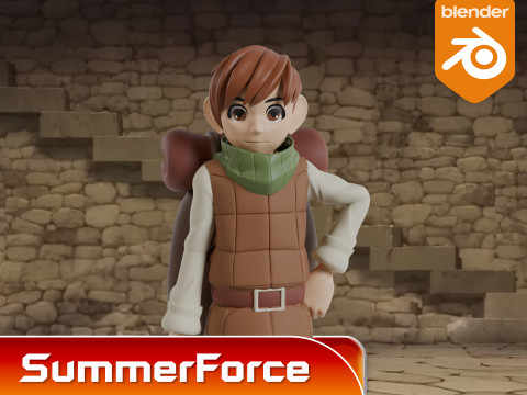 Chilchuck Tims - Delicious in Dungeon 3D Model