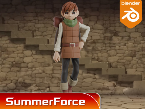 Chilchuck Tims - Delicious in Dungeon 3D Model