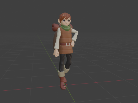 Chilchuck Tims - Delicious in Dungeon 3D Model