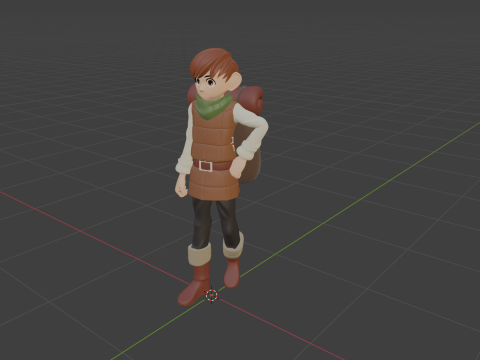 Chilchuck Tims - Delicious in Dungeon 3D Model