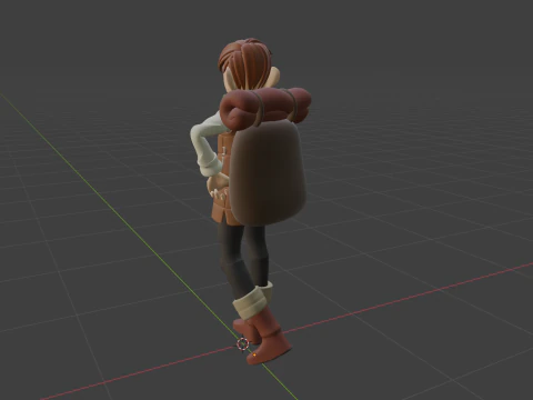 Chilchuck Tims - Delicious in Dungeon 3D Model