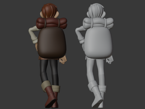 Chilchuck Tims - Delicious in Dungeon 3D Model
