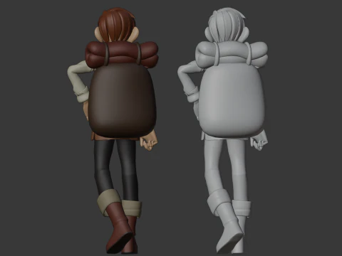 Chilchuck Tims - Delicious in Dungeon 3D Model
