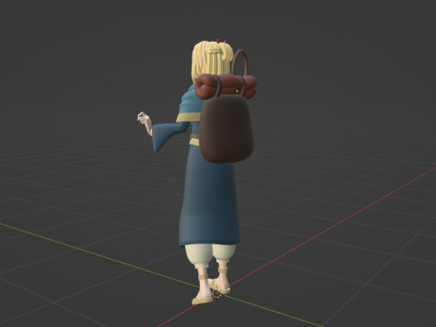 Marcille Donato - Delicious in Dungeon 3Dモデル