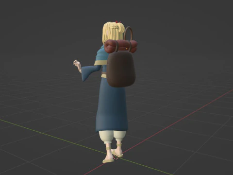 Marcille Donato - D&eacute;licieux dans le donjon Modèle 3D