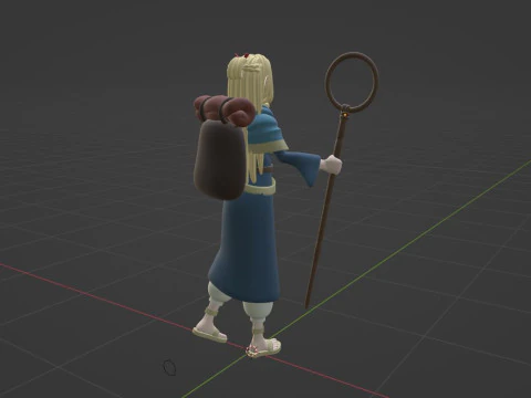 Marcille Donato - D&eacute;licieux dans le donjon Modèle 3D