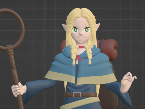 Marcille Donato - Delicious in Dungeon 3Dモデル