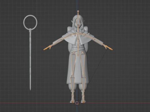 Marcille Donato - D&eacute;licieux dans le donjon Modèle 3D