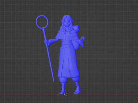 Marcille Donato - Delicious in Dungeon 3Dモデル